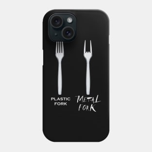 METAL FORK Phone Case