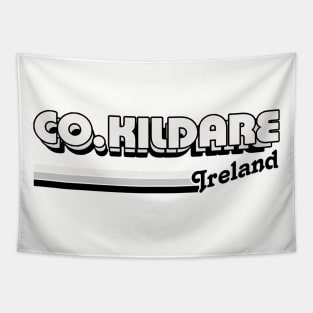 County Kildare / Retro Style Irish County Design Tapestry