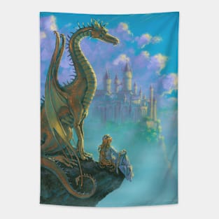 Dragon Cliff Tapestry