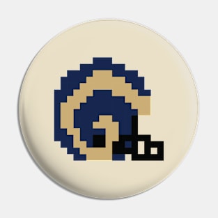 8 Bit Los Angeles Rams Helmet Pin