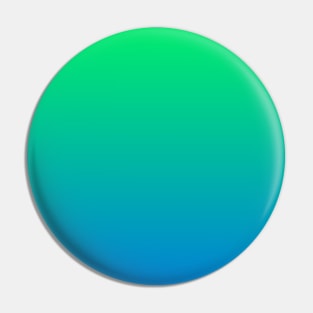 Earth Color Gradient Green to Blue Pin