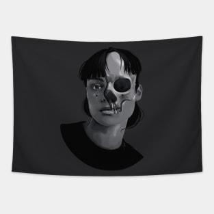 SKULL WOMAN Tapestry