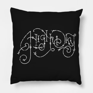 High & Dry black Pillow