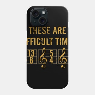 difficult time Phone Case