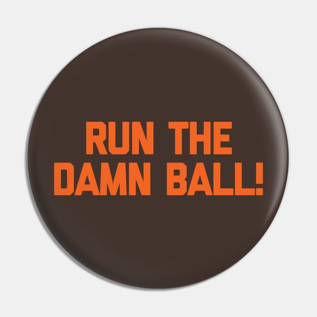 RUN THE DAMN BALL! Pin by mbloomstine