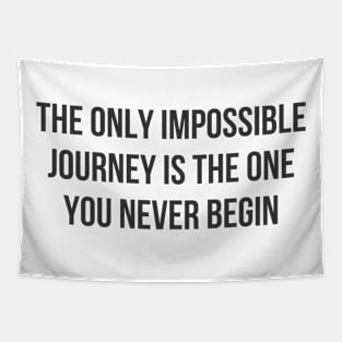 The Only Impossible Journey Tapestry