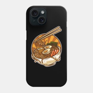 vintage ramen noodle Phone Case