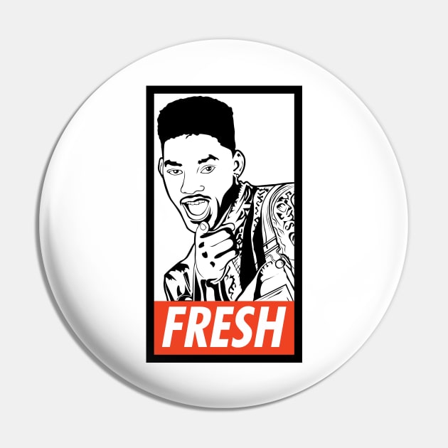 Fresh Prince Will Smith Pin by scribblejuice