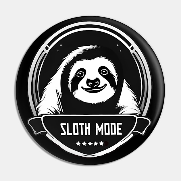 Sloth Mode Serenity Logo Pin by by Joerdis Rosenpfeffer