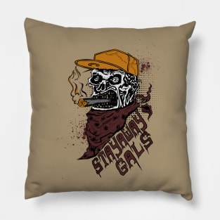 Stay Away Gals Zombie Pillow