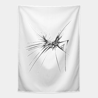 141 Unique Black White Abstract Tapestry