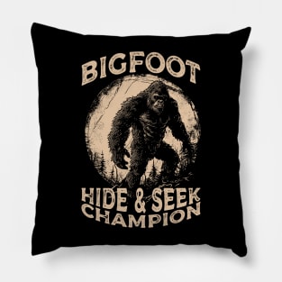 Bigfoot Hide and seek champion Pillow