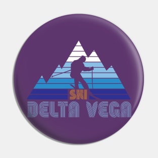 Ski Delta Vega Pin