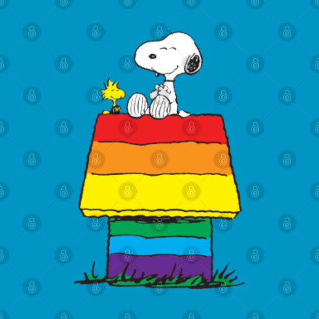 snoopy gay pride