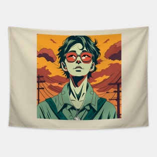 Anime art Tapestry