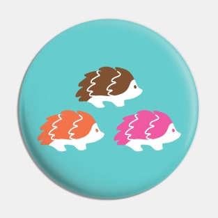 Sashimi Hedgehogs Pin