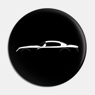 TVR Cerbera Silhouette Pin