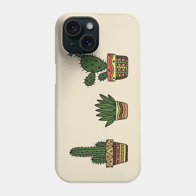 Cactus Phone Case by valentinahramov