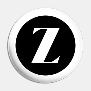 Z (Letter Initial Monogram) Pin