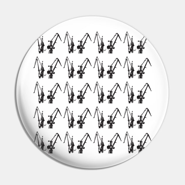 Danzig Cranes design Pin by lkn