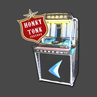 Honkytonk Jukebox vintage jukebox T-Shirt