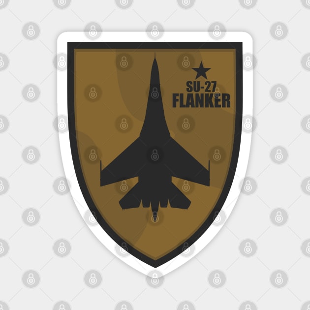 SU-27 Flanker Magnet by TCP