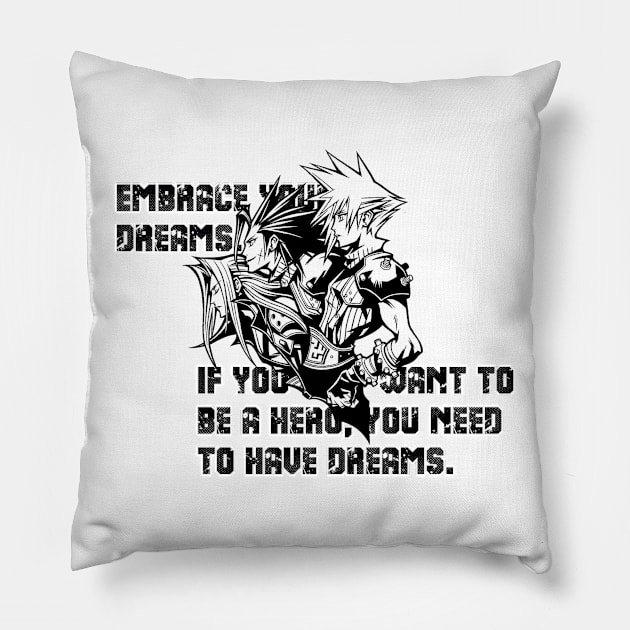 Final Fantasy VII - Dreams Pillow by KagomeFantasy