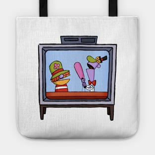 The Puppet Pals on Tv Tote