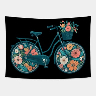 Retro Vintage Bike Tapestry