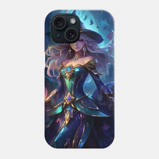 Dark Magician Girl's Fan-Crafted Abystyle Lost Art: Alternate Art Anime Wall Art Treasure Phone Case