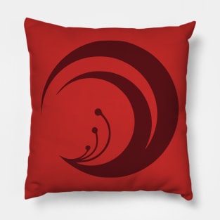 Lycoris Recoil Chisato Nishikigi Red Logo Pillow