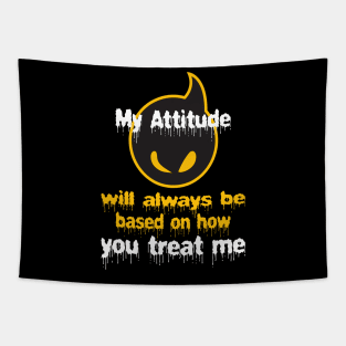 The Yellow Angry Dot T-shirt Tapestry