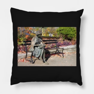 "The Search", Vancouver, Canada Pillow