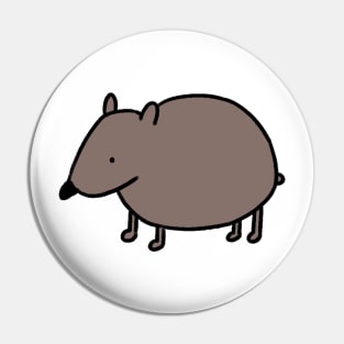 Little rock hyrax Pin