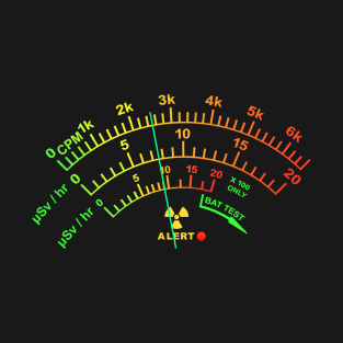 Geiger Counter - radiation meter fun T-Shirt