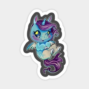 Little blue alicorn Magnet