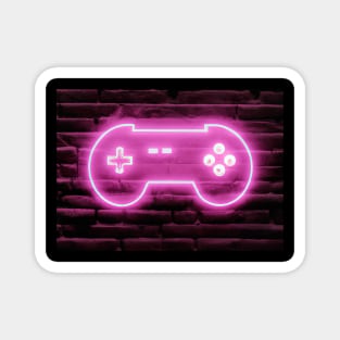 Neon Gaming Controller for Gamer Magnet