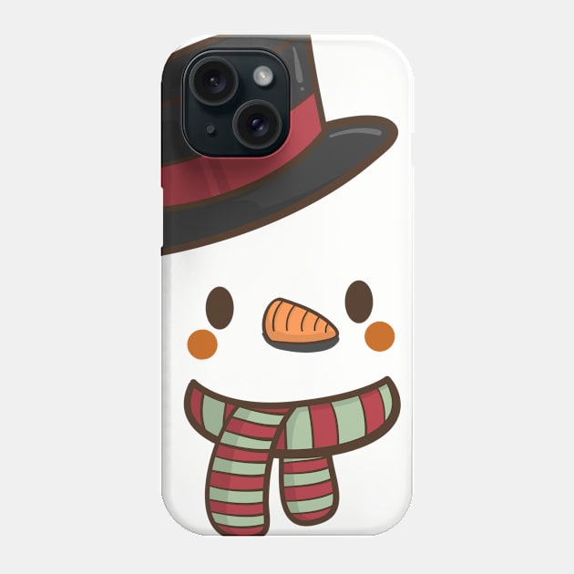 Snowman Phone Case by OrangeFox