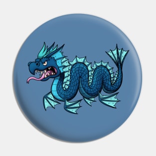 Sea Serpent Pin