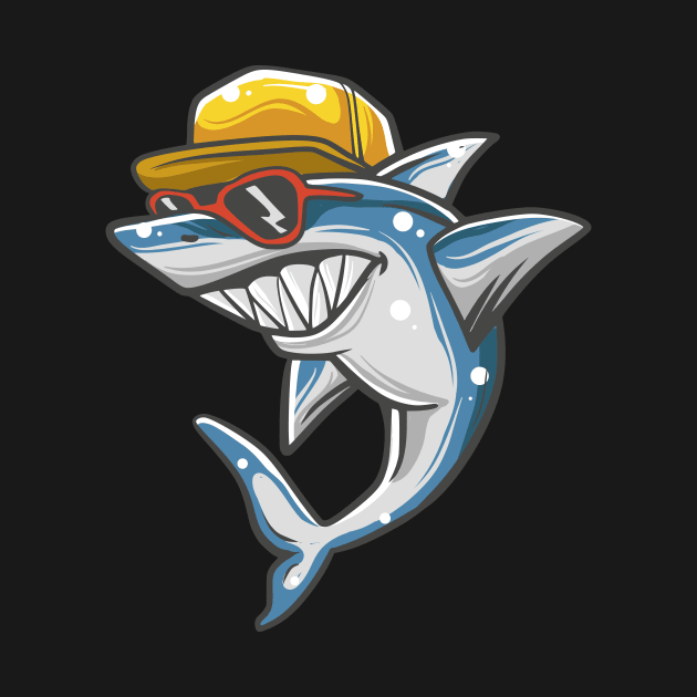 Urban shark boy by Frispa