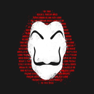 The mask of names T-Shirt