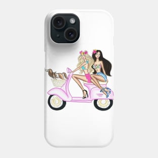 Hawaiian girls Phone Case