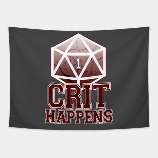 Crit Happens! Tapestry