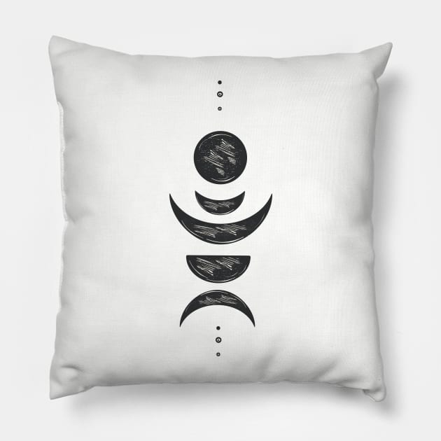 Luna Soul Series 12 Pillow by studioaartanddesign