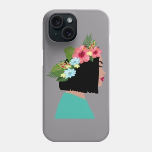 Tropical women Feminist Artwork Phone Case