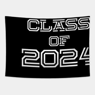 Class Of 2024. Graduation Or First Day Of School Tapestry