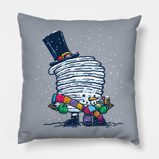 Captain Snowcakes Pillow by nickv47