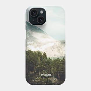 The hut in the mountains Phone Case