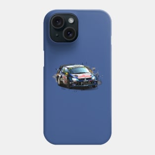 Johan Kristofferson's Rallycross car - Illustration Phone Case