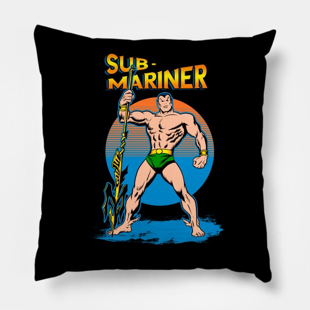 Namor V1 Pillow by OniSide